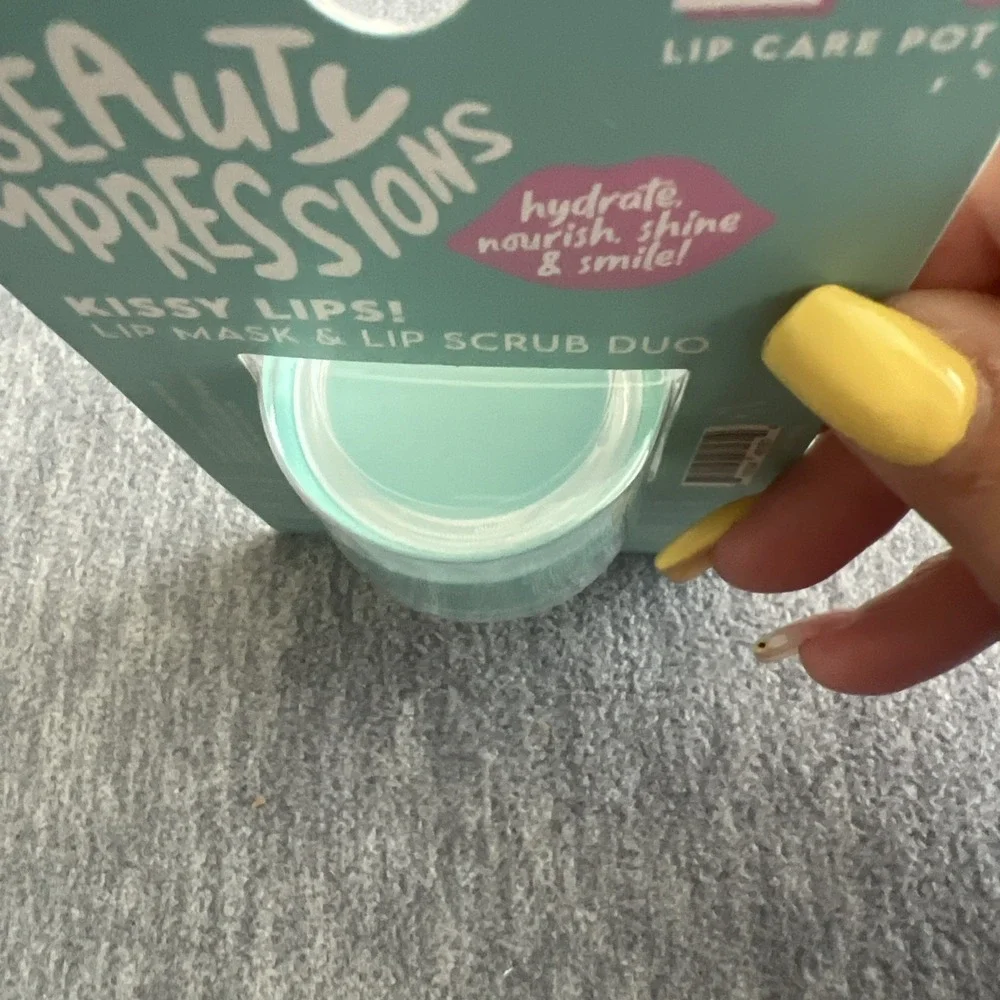 Beauty Impressions Kissy Lips Mask & Scrub Duo Viral TikTok Nourishing Vit E New